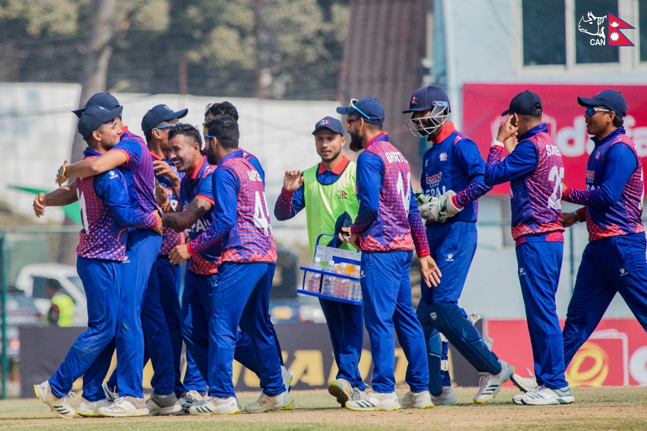 नेपाललाई पीएनजीले दियो १८० रनको मध्यम लक्ष्य
